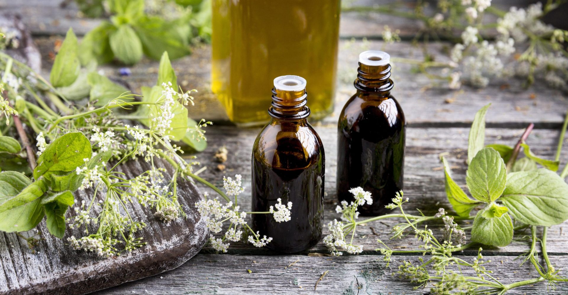 high-angle-natural-medicine-concept